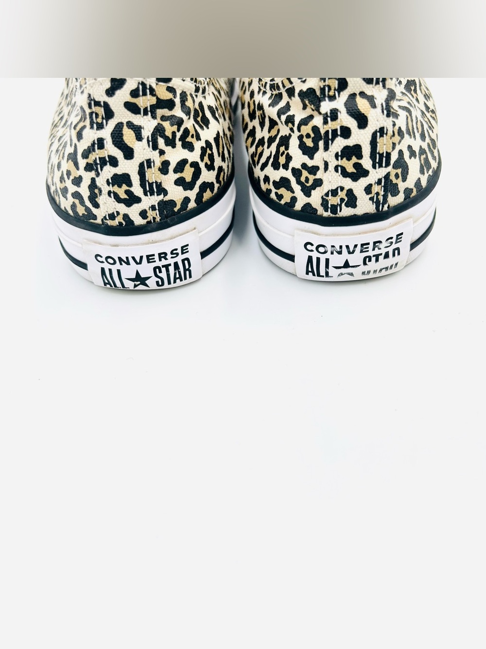 Converse Chuck Taylor All Star Ox Leopard Print Sneakers Women Size 9 Canvas - Picture 10 of 11